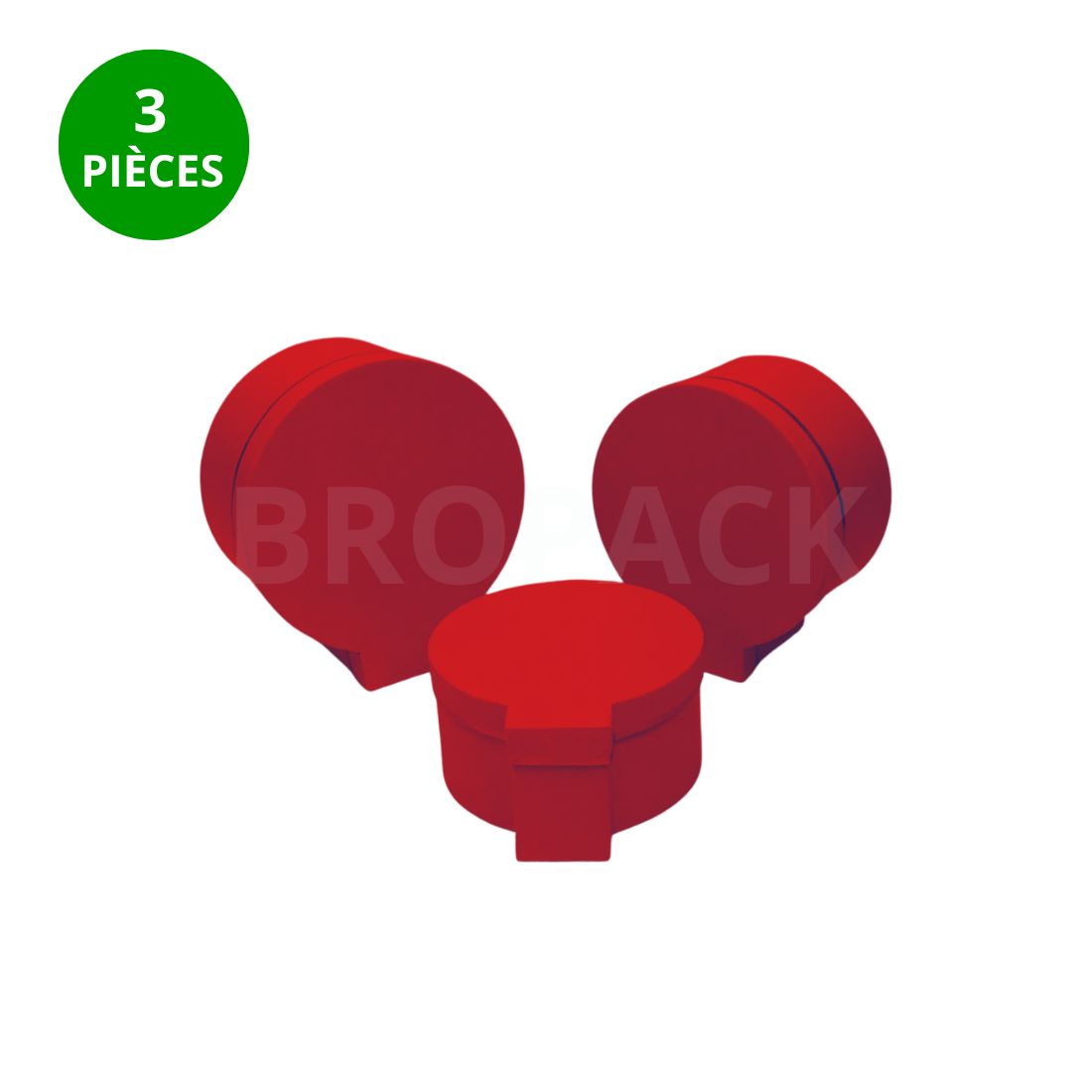 Set de 3 Coffrets Ronds Luxe - Image 2