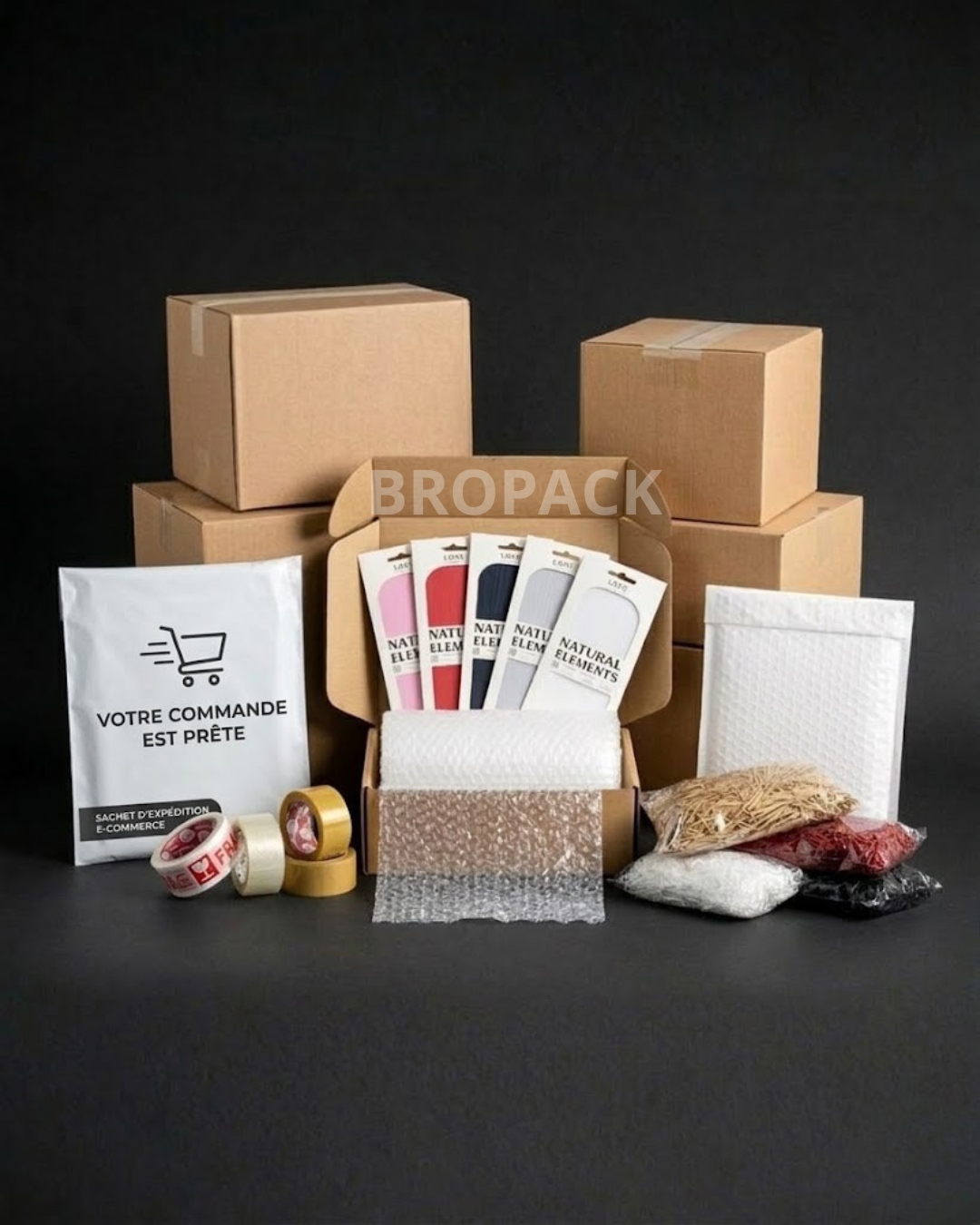 Emballages d'expédition